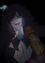 1futa 1girls ado_(music-artist) ado_(utaite) after_sex ahe_gao dark_hair darkbiom female_focus fully_clothed futa_on_female futanari hatsune_miku kasane_teto penis sound sweat tagme unfocused_eyes veiny_penis video