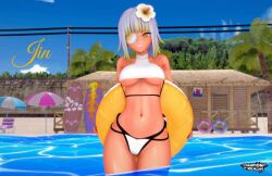 1girls 3d ass ass big_ass big_breasts big_butt bikini breasts champion_of_realms female female jin_(cor) koikatsu tagme zimon