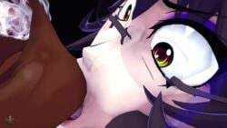 1boy 2girls ahe_gao ball_sucking blake_belladonna cat_ears cum_in_mouth cum_on_face dark-skinned_male female ffm_threesome handjob kali_belladonna koikatsu male milf mother_and_daughter noir-black-shooter rwby short_hair sound tagme threesome video