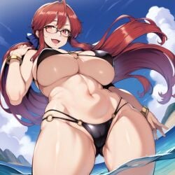 1girls ai_generated alternate_breast_size big_breasts bikini breasts busty castle12 curvaceous curvy curvy_body curvy_female curvy_figure female huge_breasts large_breasts lorelei_(pokemon) nipples pokemon sweat sweating sweaty sweaty_body sweaty_breasts swimwear thick_thighs thighs venus_body