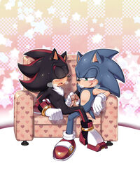 7624cq blush chair cum cum_on_penis frottage frotting hedgehog male mammal masturbation penis sex shadow_the_hedgehog sonadow sonic_(series) sonic_the_hedgehog yaoi