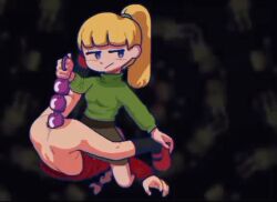 2girls anal anal_beads animated animation_edit blush edit facesitting female gif hexanne huge_anal_beads loop madotsuki poniko pov pulling_out pushing_down sex_toy squirming teasing yume_nikki yuri