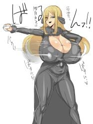 1girls alternate_breast_size big_breasts breasts_bigger_than_head cynthia_(pokemon) female female_focus female_only hairi huge_breasts human human_only light-skinned_female light_skin nintendo nipples pokemon pokemon_dppt solo solo_female thick_thighs