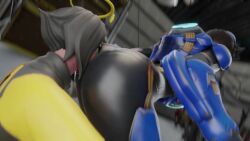 3d anilingus_through_clothes animated ass_on_face ass_sniffing big_ass cadet_oxton facesitting fetish fortnite kishi overwatch overwatch_2 smothering sniffing_ass stinkface tagme tracer video yuri