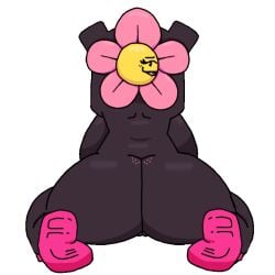 animated battle_for_dream_island braces flower_(bfdi) noapple7403 object_shows sandals shoes_only twerking