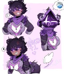 1girls 2024 big_ass big_breasts big_butt black_body breasts dark-skinned_female dark_skin epic_games fortnite fortnite:_battle_royale hoodless_raven_team_leader raven_team_leader self_upload sfw ship_master spanking text watermark