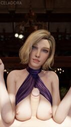 big_breasts blonde_hair celadora female milf nina_williams pov tekken tekken_8