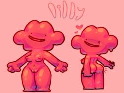 1girls ass breasts diddy ditto female female_ditto monster nude pokemon pokemon_(species) pokemon_rgby pussy slime slime_monster tagme terdlestuffed