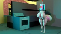 1female 2024 3d 3d_(artwork) 3d_model absurd_res antenna big_ass big_breasts big_butt brainwashed bucket covered_face cutie_mark digital_media_(artwork) drone dronification drooling exposed_ass exposed_breasts exposed_nipples exposed_pussy exposed_torso female furry furry_female furry_only hasbro head_stuck hi_res horse_tail huge_ass huge_breasts hypnosis krusty_krab letters mammal metal_bucket mind_control my_little_pony nipples nude nude_female octavia_(mlp) open_mouth pony robotization sfm source_filmmaker standing tail thick_ass thick_hips thick_thighs