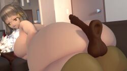 3d animated atomicgato big_ass dark-skinned_male disembodied_penis fat_ass female nia sound source_filmmaker tagme video xenoblade_(series) xenoblade_chronicles_2