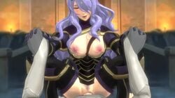 1boy 1girls 3d animated areolae armor blender blush bouncing_breasts breasts camilla_(fire_emblem) corrin_(fire_emblem) corrin_(fire_emblem)_(male) cowgirl_position elf erection female fire_emblem fire_emblem_fates girl_on_top gloves hair_over_one_eye hand_holding hetero holding_hands huge_breasts intelligent_systems jiggle looking_at_viewer male male_pov moaning moaning_in_pleasure nintendo nipples nodusfm penetration penis pov pubic_hair purple_eyes purple_hair pussy riding sex smile sound spread_legs straight thighhighs vaginal_penetration video webm