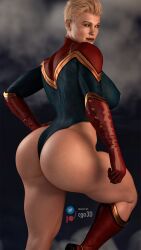 captain marvel from marvel by cga3d
