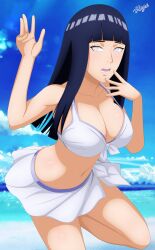 hyuuga hinata from naruto by shugo19