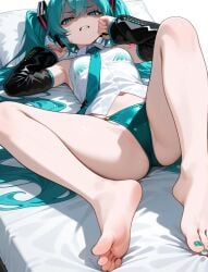 hatsune miku from vocaloid by gamerman 115