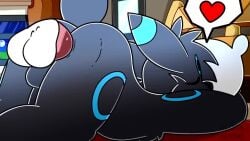 16:9 2024 2d_animation alex_(epic_alex_furry) all_fours anal anal_sex animated anthro anthro_focus anthro_penetrated anus ass ass_up audible_ejaculation backsack balls bed bedroom bedroom_sex black_body black_fur bodily_fluids body_part_in_ass bouncing_balls bouncing_butt bouncing_penis cum cum_from_ass cum_in_ass cum_inside cum_on_balls cum_string disembodied_penis duo eeveelution ejaculation erection fan_character femboy firry frame_by_frame from_behind_position fur furniture gay generation_2_pokemon genital_fluids genitals hair heart_symbol hi_res hideki_moshi horn hug hugging_object hugging_pillow leaking_cum lying male male/male male_penetrated male_penetrating male_penetrating_male moon night nintendo nude on_bed penetration penile penile_penetration penis penis_in_ass penis_tuck pillow pokemon pokemon_(species) pokemorph sex shiny_pokemon short_playtime simple_background solo_focus sound sound_warning tagme tongue tongue_out umbreon video widescreen
