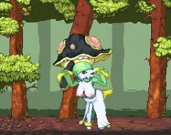 1girls 2boys animated breasts female gardevoir misawa_dmaku mswdmaku nipples no_sound penetration pixel_animation pixel_art pokemon pokemon_(species) sex tagme tentacle tentacle_sex toedscool toedscruel video