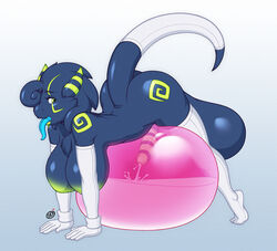 1futa 2016 anthro balloon balls big_balls big_breasts breasts chest_tuft clothing cum cum_in_slime cumshot dax daxzor dickgirl dragon elbow_gloves futa_only futanari gloves green_eyes hair huge_balls hyper hyper_balls intersex jelly_balloon legwear long_tongue markings orgasm penis penis_milking scalie slime_penetrated solo solo_futa striped_penis thigh_highs tongue tongue_out tuft