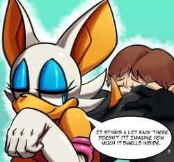 rouge the bat from 4kids entertainment by lilmoonie