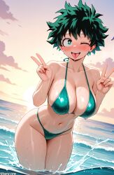 deku from my hero academia by (titancore)