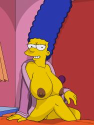 marge simpson from the simpsons by mangoart