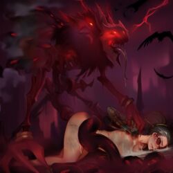 1girls 1monster ai_assisted ai_generated aisei ass black_hair breasts bruises commission covered_in_cum crossbow crows cum cum_everywhere cum_on_body cum_on_breasts cum_on_face cum_pool curvaceous curvaceous_ass curvaceous_body curvaceous_female curvaceous_figure curvaceous_hips curvaceous_thighs curvy curvy_body curvy_female curvy_figure curvy_hips curvy_thighs cuts dark_sky defeat defeat_rape defeat_sex defeated defeated_hero defeated_heroine demon entangled eyes face_down_ass_up female female_focus fiddlesticks functionally_nude functionally_nude_female horror horror_(theme) horror_eyes interspecies laying_on_ground laying_on_stomach league_of_legends league_of_legends:_wild_rift long_hair long_ponytail long_tongue male_on_female metallic_body monster monster_on_female monster_rape night nightmare nightmare_fuel pale-skinned_female pale_skin paredolia ponytail pronebone red_eyes red_glasses riot_games scarecrow scared scared_expression sex sex_from_behind skinny_male sunglasses sweet_man_made_horrors_beyond_my_comprehension tentacle tentacle_sex terrified_expression terrifying tinted_eyewear vayne waifu
