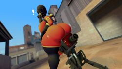 16:9 3d_(artwork) absurd_res anthro ass big_breasts boiboi9999 breasts clothed clothing digital_media_(artwork) female fempyro gloves gun handwear headgear hi_res human humanoid machine mammal mask passbass pyro_(team_fortress_2) ranged_weapon robot sentry_gun_(team_fortress_2) solo source_filmmaker_(artwork) team_fortress_2 tight_clothing turret valve weapon widescreen