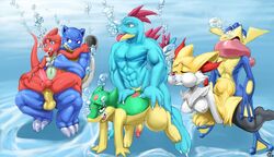 all_fours alligator amphibian anal anal_sex anthro asphyxiation badger balls blastoise braixen breasts breathplay bubble byondrage canine charmeleon cowgirl_position doggy_style drowning erection female feraligatr fox frog from_behind_position greninja group group_sex imminent_death lizard male mammal mustelid nintendo nipples nude on_top open_mouth orgy penetration penis pokémon_(species) pokemon pokemon_(species) quadruped quilava reptile scalie sex straight tongue turtle underwater video_games water yaoi