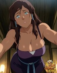 korra from avatar the last airbender by coug