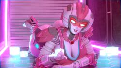 3d 3d_(artwork) alien alien_girl arcee arcee_(g1) ass badelynge3d big_ass big_breasts big_butt bra breasts cleavage fat_ass fat_butt female female_focus female_only heels pinup pinup_pose reivene3d robot robot_girl shades suggestive suggestive_pose thick_ass thick_butt thick_thighs thighs transformers transformers_g1