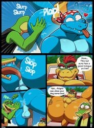 bowser from diddy kong racing by elfein
