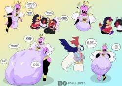 angry belly bones bones_in_stomach brawl_stars colette,_lilys_slave_(brawl_stars) colette_(brawl_stars) demon_emz_(brawl_stars) demon_willow_(brawl_stars) edgar_(brawl_stars) emz,_lilys_slave_(brawl_stars) emz_(brawl_stars) fat_ass fat_belly hyper hyper_belly impie_colette_(brawl_stars) laughing lily_(brawl_stars) lily_angel_(brawl_stars) obese prey skullbitee struggling_prey submission_by_lily_(brawl_stars) voluptuous vore willow,_lilys_slave_(brawl_stars) willow_(brawl_stars)