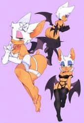 rouge the bat from sega by punipaws