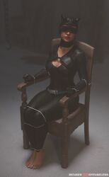 catwoman from batman (series) by rendereddefenseless