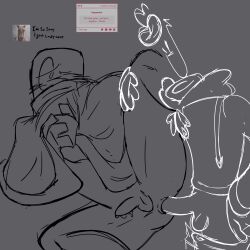 2boys dick gay_sex grace_(roblox) john_(grace) male meme_in_the_background mime mime_(grace) no_color requested roblox roblox_game self_upload simple_shading sinner_(grace) sop.66 tagme tagme_(artist) white_body