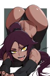 shihouin yoruichi from bleach by j.k.