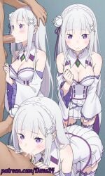 emilia (re:zero) from re:zero kara hajimeru isekai seikatsu by daxa