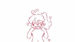 1girls animated blush breasts breasts_out carpoongle flashing flashing_at_viewer flashing_breasts forsaken_(roblox) half-closed_eyes heart hearts hearts_around_body hearts_around_head nipples no_sound noob noob_(forsaken) roblox roblox_game robloxian scene_noob self_upload shorter_than_10_seconds tagme video work_in_progress