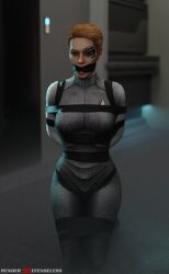 seven of nine from star trek by rendereddefenseless
