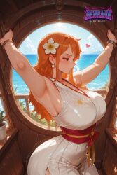 nami (one piece) from one piece by deurahh