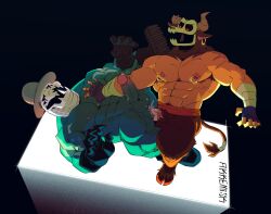 minotaur (the legend of pipi) from adventure time