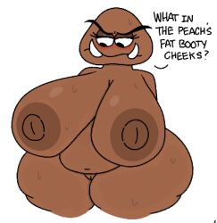 goomba from mario (series) by theslashfive