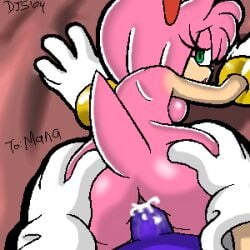 2004 amy_rose anthro breasts color female fur furry furry_only hedgehog hotred male mammal medium_breasts on_stomach pussy rodent sega sex short_hair sonic_(series) sonic_the_hedgehog straight uncensored vaginal_penetration