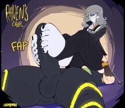 2boys androgynous animated animation big_penis erect erection facesitting footjob gay gay_footjob grabbing_hips hands_on_hips long_hair male male/male male_only penis raven_(brutal) remiman rimming shorter_than_30_seconds tagme video