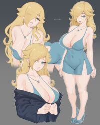 princess rosalina from mario (series) by melowh