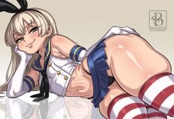 shimakaze (kantai collection) from kantai collection by blannis art