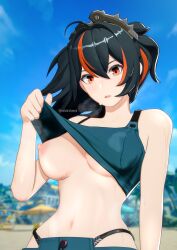 zhu yuan from zenless zone zero by eclair stones