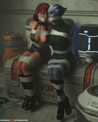 asari from mass effect by rendereddefenseless