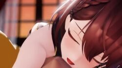 1boy 1boy1girl 1girls 3d 720p animated azur_lane baltimore_(azur_lane) big_breasts breasts brown_hair clothed clothed_female_nude_male clothing mmd mp4 pov rindoummd short_hair sound tagme video yellow_eyes