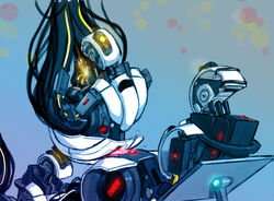 glados from portal (series) by aperture69