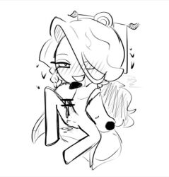 1boy affogato_cookie blush blush_lines censor_bar censored cookie_run cookie_run_kingdom cum femboy hair_ornament hairpin male male_only monochrome nude nude_male one_eye_closed penis sitting sketch smile smiling solo tagme_(artist) unknown_artist